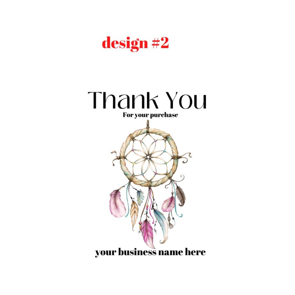 100ct Thank You Sticker - Picture 6 of 12